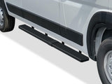 APS Running Boards 5in Black Compatible with Ram ProMaster 2014-2025 Full Size Van 136 inches 159 inches Wheelbase 3-Door (Nerf
