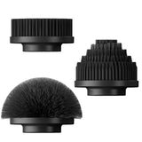 TECFUN Electric Spin Scrubber Replacement Brush Heads for Cordless Spin Scrubber, 3pcs Extra Brush Accessories Suitable for TECF