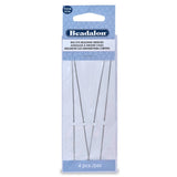 Beadalon Big Eye Needles 4.5Inch 4 Pieces