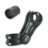 JEELAD Adjustable MTB Stem 25.4mm 85 Degree- 90/110/145mm Aluminum Alloy Mountain Bike Handlebar Riser for Road City Bike Bicycl
