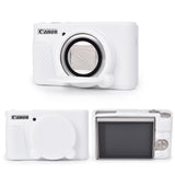 MUZIRI KINOKOO Silicone Case Compatible for Canon Powershot SX740/SX730 HS Digital Camera - Soft Rubber Protective Sleeve with R