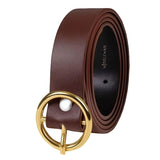Niddleman 6451/ Trendy Unisex Artificial Leather Belt, Boys Belt For Casual Or Formal Classic Designs For Work & Business Casual