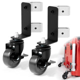Packout Wheels Compatible with Mil. Waukee, Packout Accessories Tool Boxes, Upgraded 360 Dual Front Wheels, Pack Out Rolling Too