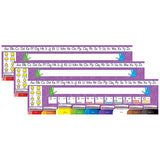 Traditional Manuscript Desk Plates, 19 x 5, 36 Per Pack, 3 Packs