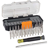 Klein Tools 32717 Precision Screwdriver Set with Case, AllinOne MultiFunction Repair Tool Kit Includes 39 Bits for Apple Prod