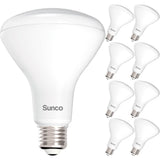 Sunco 8 Pack BR30 Light Bulbs LED, Recessed Can Light Bulbs, Indoor Flood Bulb, 850 LM, 11W (65W Equivalent), 4000K Cool White,