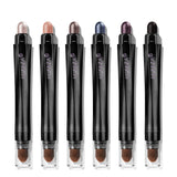 LUXAZA 6PCS Eyeshadow Stick Makeup Sets, Shimmer,Eye Brightener Stick,Long Lasting Matte and Metallic Eyeshadow Pencil Crayon, A