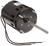 Fasco D130 3.3 Frame Open Ventilated Shaded Pole Self Cooled Motor with Sleeve Bearing, 1/40HP, 1500rpm, 115V, 60Hz, 1 amps, CW