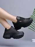 Shoetopia Women'S Flat Sneakers Black,Black,7,B0DDJK3PJQ