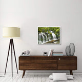 Waterfall Purakaunui Falls, New Zealand-Paper Art-34,,X26,,