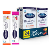 Pedialyte with Immune Support, Electrolytes with Vitamin C and Zinc, Advanced Hydration with PreActiv Prebiotics, Mixed Berry &