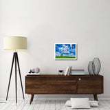 Oak And Clouds, Bavaria, Germany-Paper Art-24,,X18,,