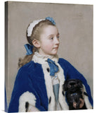 Portrait Of Maria Frederike Van Reede-Athlone At Seven Years Of Age-Canvas Art-20X24