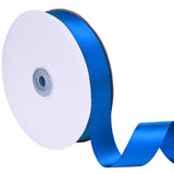 Livder Double Face Satin Ribbon Roll, 1 inch Wide 50 Yard Length (Blue)