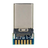 CY DIY OEM ODM 24pin USB 3.1 Type C Male Plug Connector SMT Type with PC Board