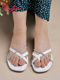 Shoetopia Women'S Flat-185 Flat Sandal-5 Kids Uk (Flat-185-White)-Eu38,White,5,B0D4JVDZBV