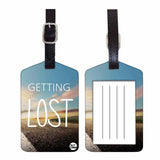 Nutcase Designer Luggage Travel Baggage Tags Single Tag With Name Card Inside Highway