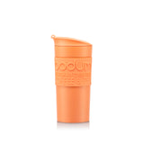 Bodum 12oz Double Wall Insulated Travel Mug with Lid, Stainless Steel, Bellini