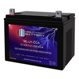 Mighty Max Battery ML-U1 12V 200CCA Battery for John Deere Lawn and Garden Ride on Mower