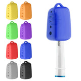 Lapfoon 8 Pack Silicone Toothbrush Covers, Tooth Brush Cover Cap for Electric & Manual Toothbrushes, Toothbrush Travel Essential