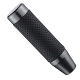 Abfer Weighted Shift Knob Short Stick Gear Shifter Adapter Leather Shift Knobs for Most Automatic Manual Vehicle Trucks,Grey