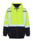 Utility Pro UHV425 HighVis Safety Soft Shell Hoodie with Waterproof DuPont Teflon, Lime, 3XLarge