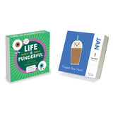 TF Publishing 2026 Puns of Fun Daily Desktop Calendar - Home and Office Organization - Small Desk Calendar 2026 with Full-Color
