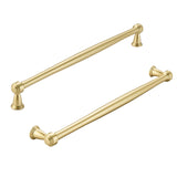 khtumeware 6 Pack 12 Inch(305mm) Brushed Gold Cabinet Pulls Matte Gold Kitchen Cabinet Handles Kitchen Cabinet Hardware for Cupb