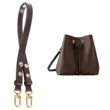 jiesinlov Bag Strap Genuine Leather Shoulder Vachetta Strap Replacement Three Gears Adjustable Purse Strap for Boulogne Handbag