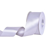 Ribest Silver Double Faced Satin Ribbon, 2 Inch 25 Yard Ribbon for Crafts Gift Wrapping Bows Wedding Party Decoration Bouquet