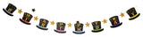 My Party Suppliers Happy Birthday Banner Bunting Flag for Birthday Decoration/Hat Birthday Banner/Gentlemen Birthday Banner