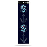 Rico Industries NHL Hockey Seattle Kraken Quad Decal
