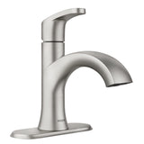 Moen Karis Spot Resist Brushed Nickel OneHandle Lavatory Faucet, 84346SRN