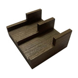 ECOMISTIQ Taco Holder Rustic Multifunctional Sushi Holder for Food Tabletop Restaurant 9cmx10cmx4.5cm | Racks & Holders | Kitche