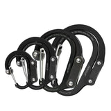GEAR AID HEROCLIP Carabiner Gear Clip and Hook (Large, Medium, Small, Mini) for Camping, Backpack, Suitcases, Purse and Garage O
