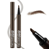 Apooliy Waterproof Eyebrow Pen,Long Lasting Eyebrow Pencil,Creates Hair-Like, Natural-Looking, 3D Eyebrows,Eye Brow Makeup Pen f