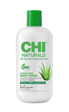 CHI Naturals With Aloe Vera Hydrating Body Wash, Gently Cleanses, Hydrates & Restores Moisture To Dry Skin, Sulfate, Paraben & C