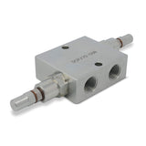 Dual Crossover Hydraulic Relief Cushion Valve, 1/2NPT Ports, 19 GPM