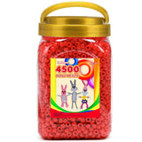 Iooleem Pony Beads(4500pcs Red Pony Beads), Beads for Jewelry Making, Crafts, Beading Supplies, Arts & Crafts Materials for Jewe