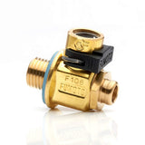 F108S: FUMOTO VALVE WITH SHORT NIPPLE 16MM-1.5 WITH LC-10