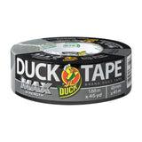 Duck Brand Max Strength Duct Tape, Silver, 1Roll Pack, 1.88 Inch x 45 Yards, 240201
