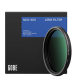 Gobe 55mm ND2-400 Variable ND Lens Filter (Pro)
