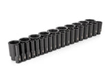 TEKTON 1/2 Inch Drive Deep 6-Point Impact Socket Set, 29-Piece (5/16-2 in.) | SID92007