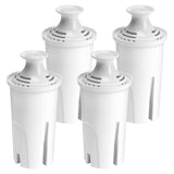 Water Filter Replacement for Brita Stand Pitchers,4 Packs Water Filters Fit for Brita OB03, Classic 35557, Mavea 107007 by APPLI