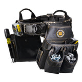RackATiers Electricians Tool Belt & Bag Combo Large (35 39), Padded Tool Belt, 27 Pocket Electrician Tool Belt, Comfort