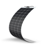 Renogy Solar Panel 200W 12V Lightweight Monocrystalline SemiFlexible Bendable Mono OffGrid Charger for Marine RV Cabin Van Car