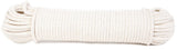 Koch Industries, Trade Size 8, White Koch 5600825 Braided Cotton/Poly Sash Cord, 100 Feet