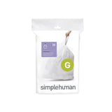 Simplehuman CW0166 Custom-Fit Can Liner G