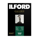 Ilford Galerie 8.5x11(100 Sheets) Smooth Gloss Instant Dry Archival Photo Inkjet Paper 12mil / 310gsm for Dye and Pigment In