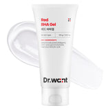 DR.WANT Red BHA Gel, Daily Exfoliating Gel with AHA, PHA, LHA for Gentle Peeling, Soothing Recovery, Pore Care, Hydration, Tea T